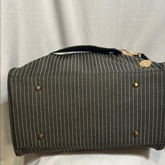 Vince Camuto Gray and Rose Gold Weekender Bag - Picture 11 of 14